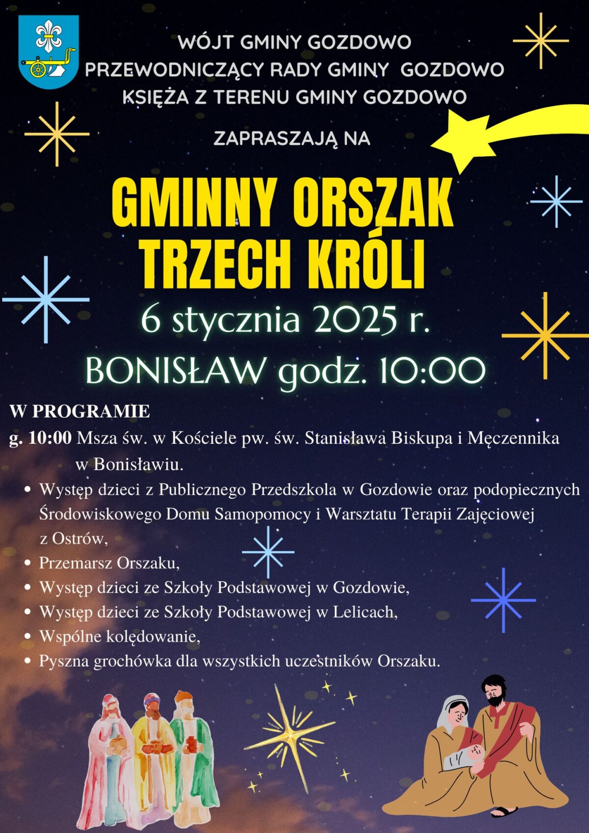 06.01.2025 r- Gminny Orszak Trzech Króli