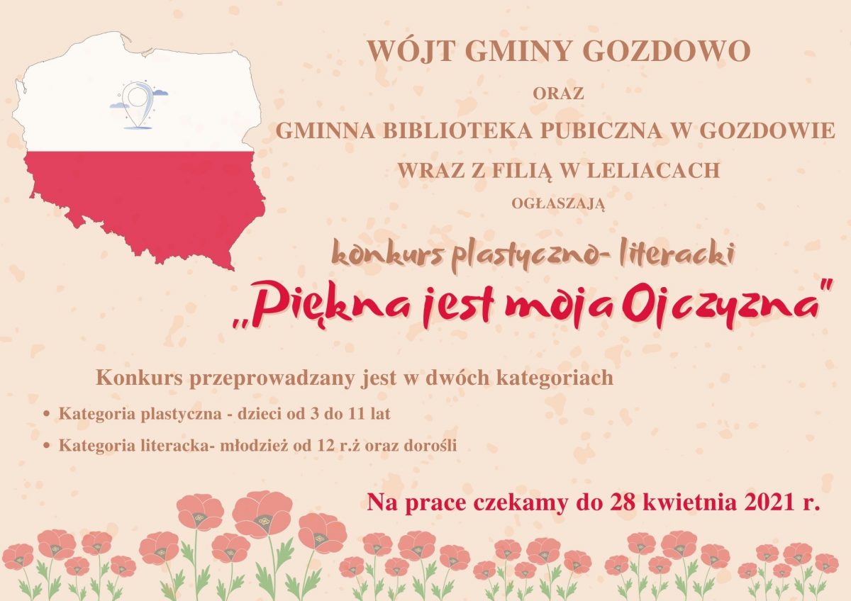 Konkurs plastyczno-literacki „Piękna jest moja Ojczyzna”