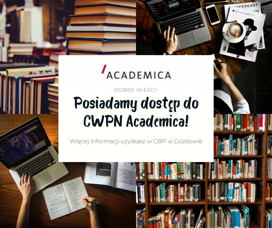 Darmowy dostęp do CWPN Academica w Bibliotece w Gozdowie!