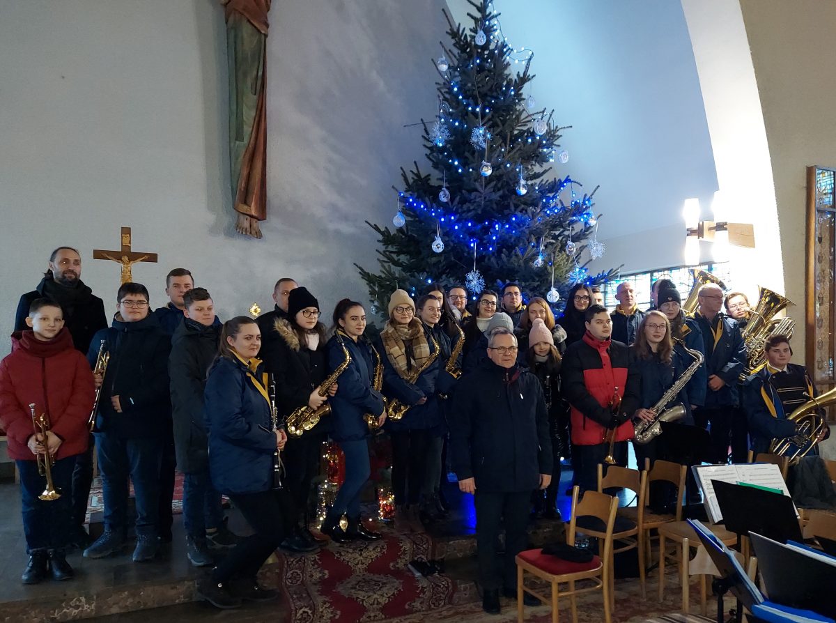 Koncert noworoczny w wykonaniu Młodzieżowej Orkiestry Dętej przy OSP w Gozdowie