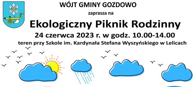 Zapraszamy na EKOLOGICZNY PIKNIK RODZINNY