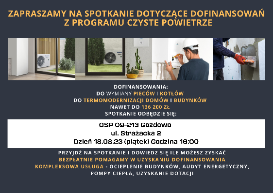 Spotkanie- program czyste powietrze