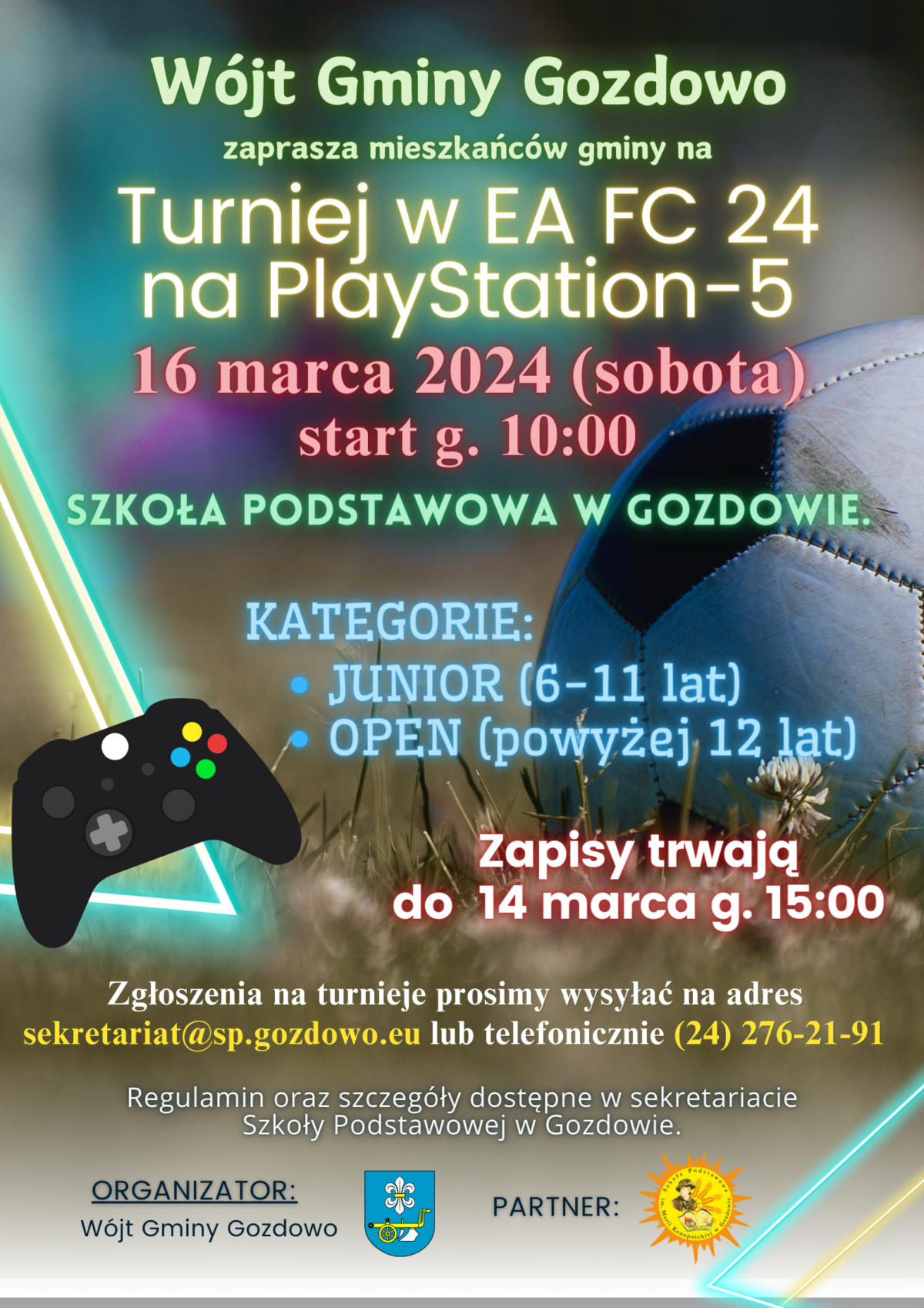 II Turniej w EA FC 24 na PlayStation-5 Zapraszamy!