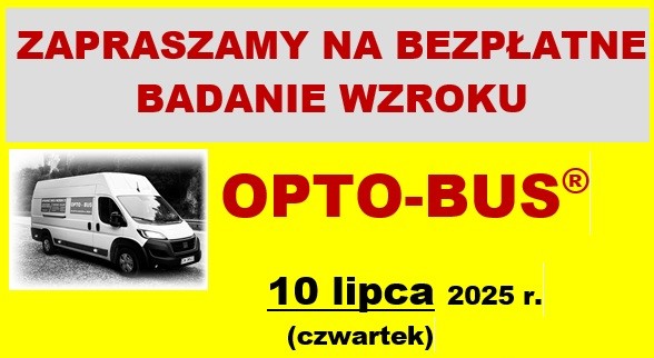 Bezpłatne badania wzroku dla mieszkańców