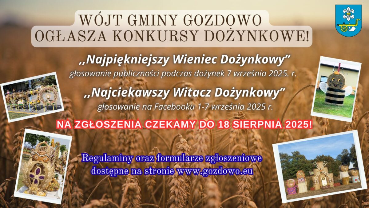 Zaprezentuj- wieniec dożynkowy i witacz!