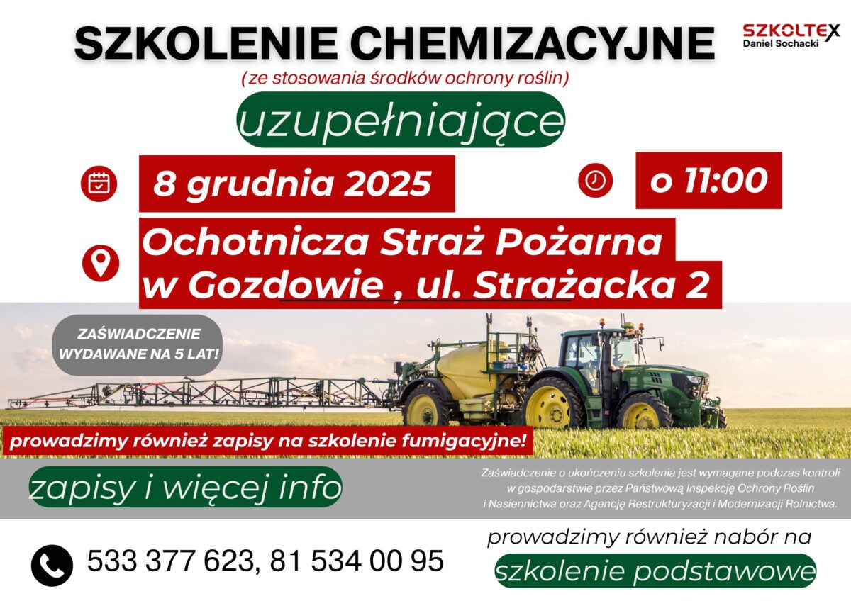 Szkolenie chemizacyjne