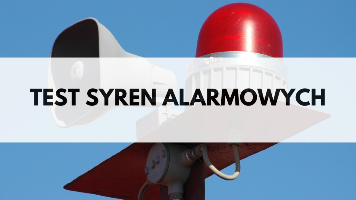 Test syren alarmowych