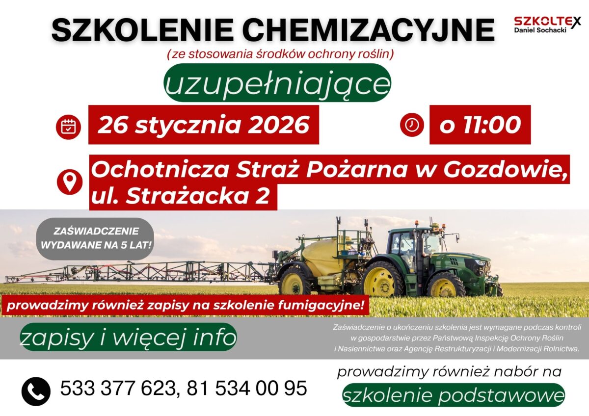Szkolenie chemizacyjne