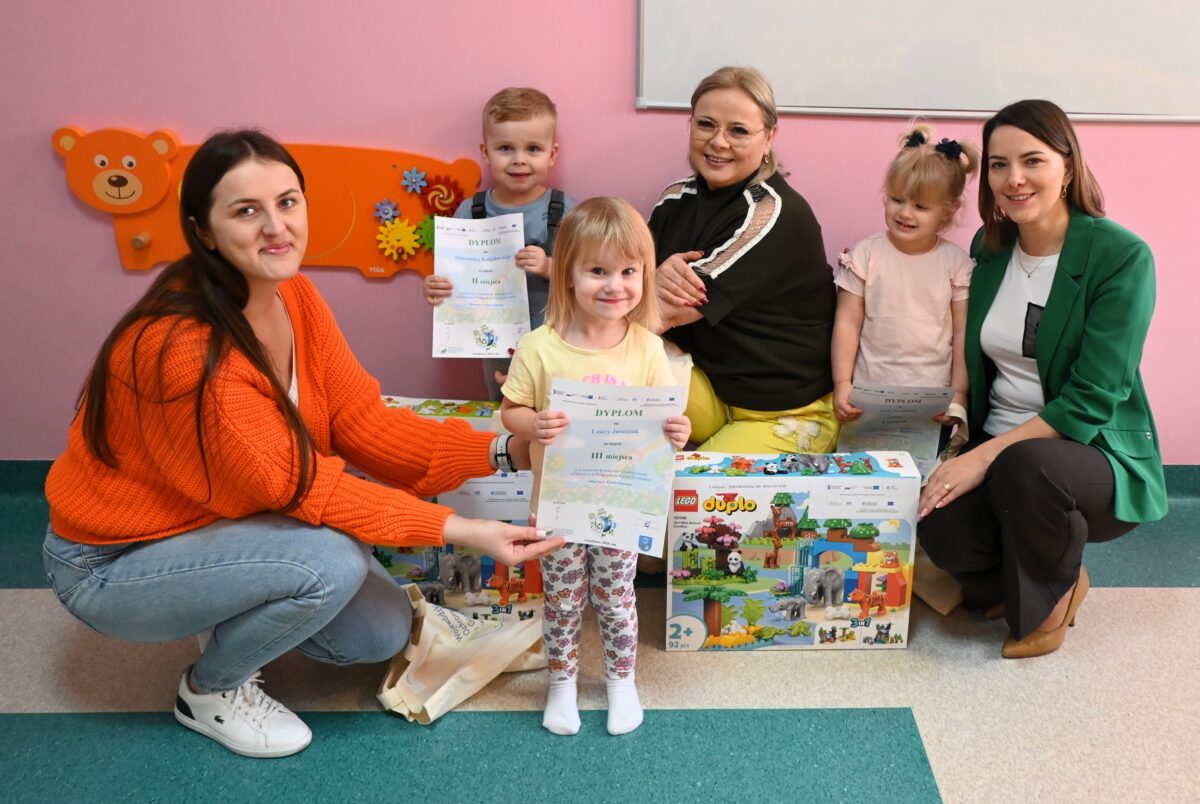 Wręczenie nagród w Klubie Dziecięcym w Gozdowie!